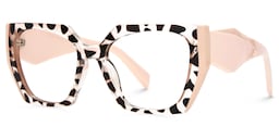 Sileidy Geometric Havana Glasses2