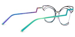 Murphy Cateye Iridescent Glasses3