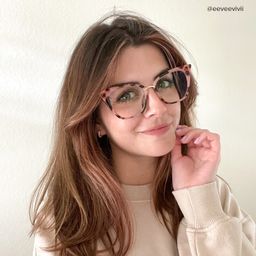 Chandrikar Cat Eye Pink-Floral Glasses12