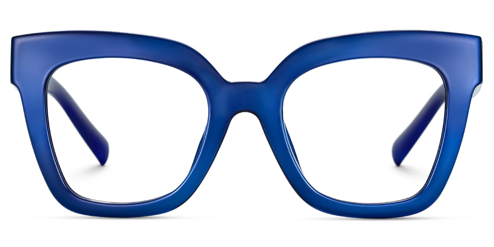 Malcolm Large Square Nerdy Glasses with Blue Color2