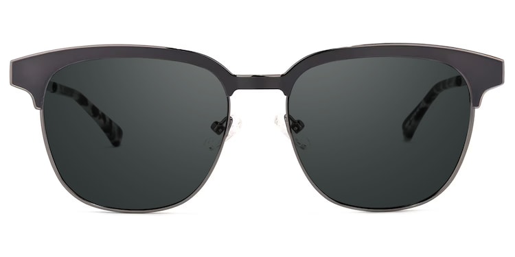 Wren Browline Dark-Gray Glasses