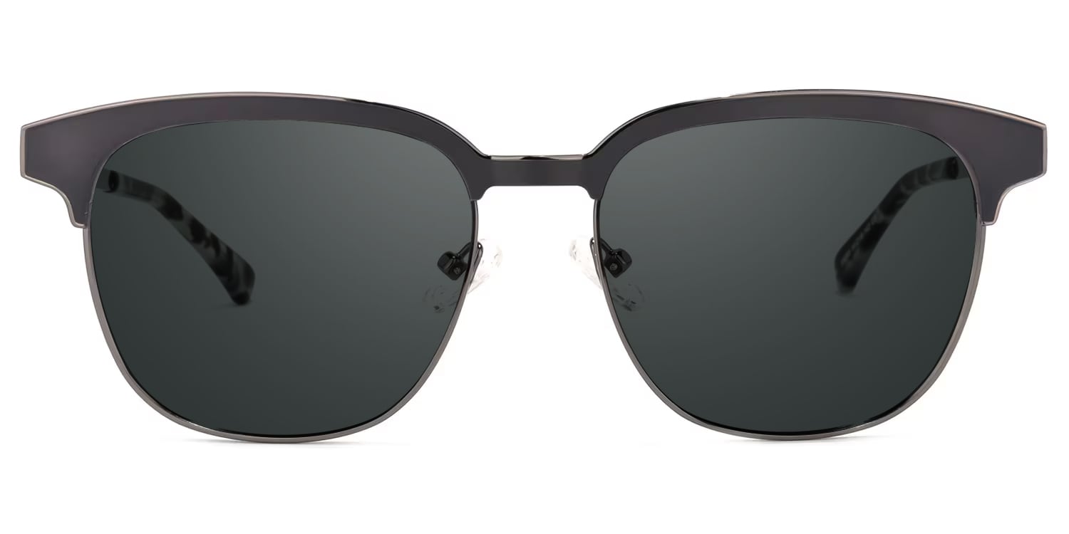 Wren Browline Dark-Gray Glasses