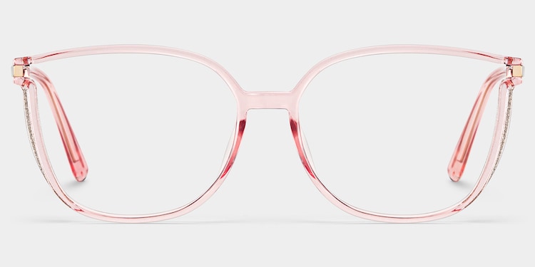 Rodz Square Flesh Pink Glasses