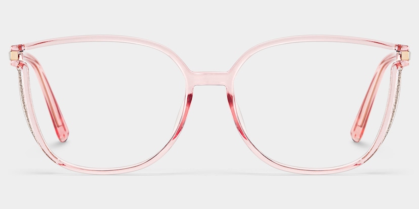 Rodz Square Flesh Pink Glasses