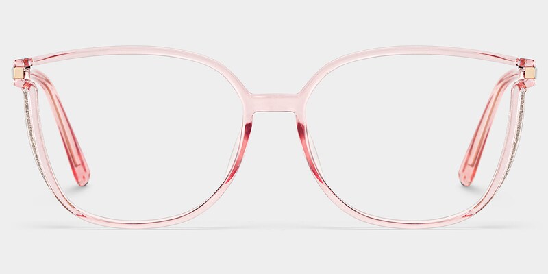 Rodz Square Flesh Pink Glasses
