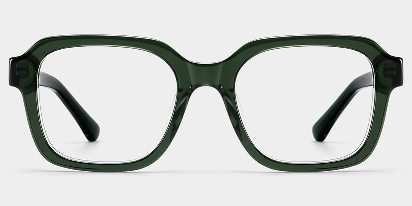 Parker Green Square Glasses