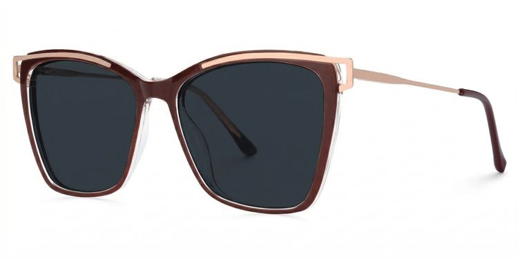 Krystle Square Red Glasses