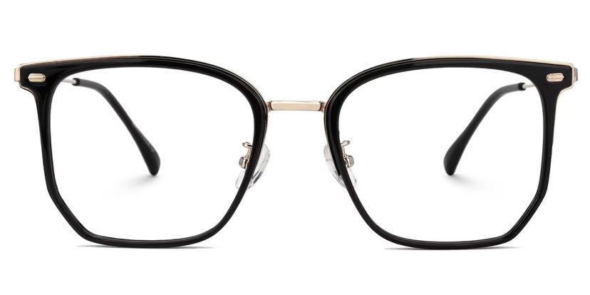 Roque Geometric Black Glasses