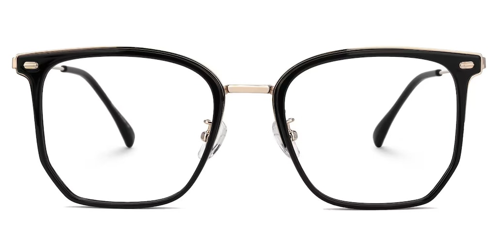 Roque Geometric Black Glasses