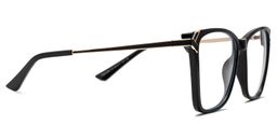 Tricee Square Black Glasses4