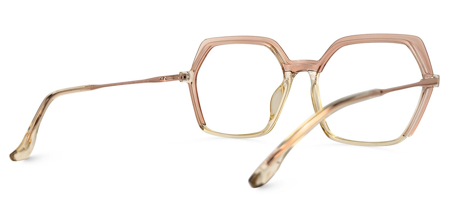 Waldron Geometric Beige Glasses3