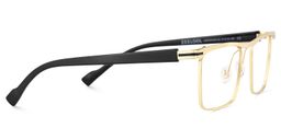 Violet Browline Gold Glasses4