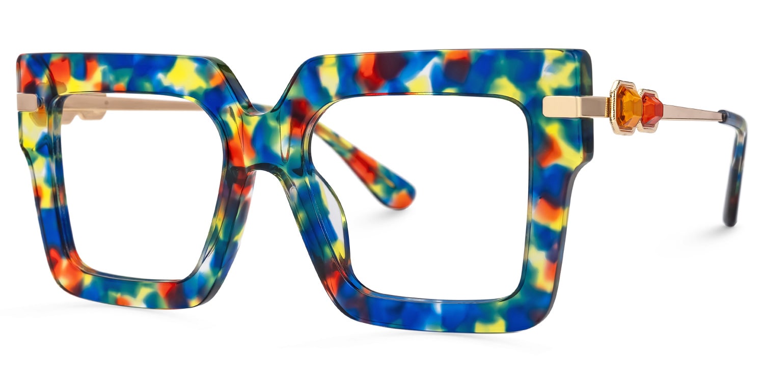 Radic Square Tortoise Glasses1