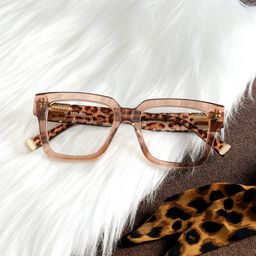 Caius Square Beige Glasses3