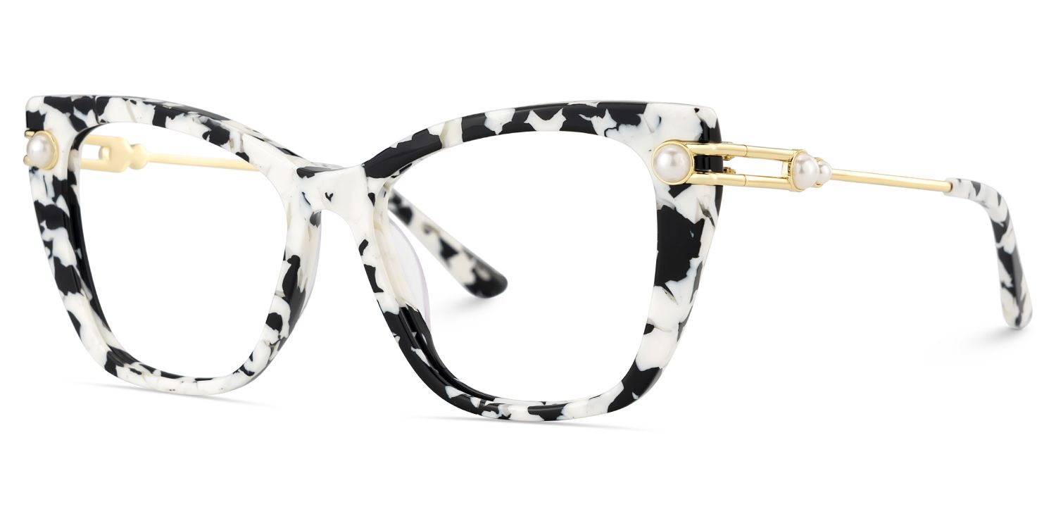 Victor Eyeglasses in Cat eye Cow Frame | Zeelool3