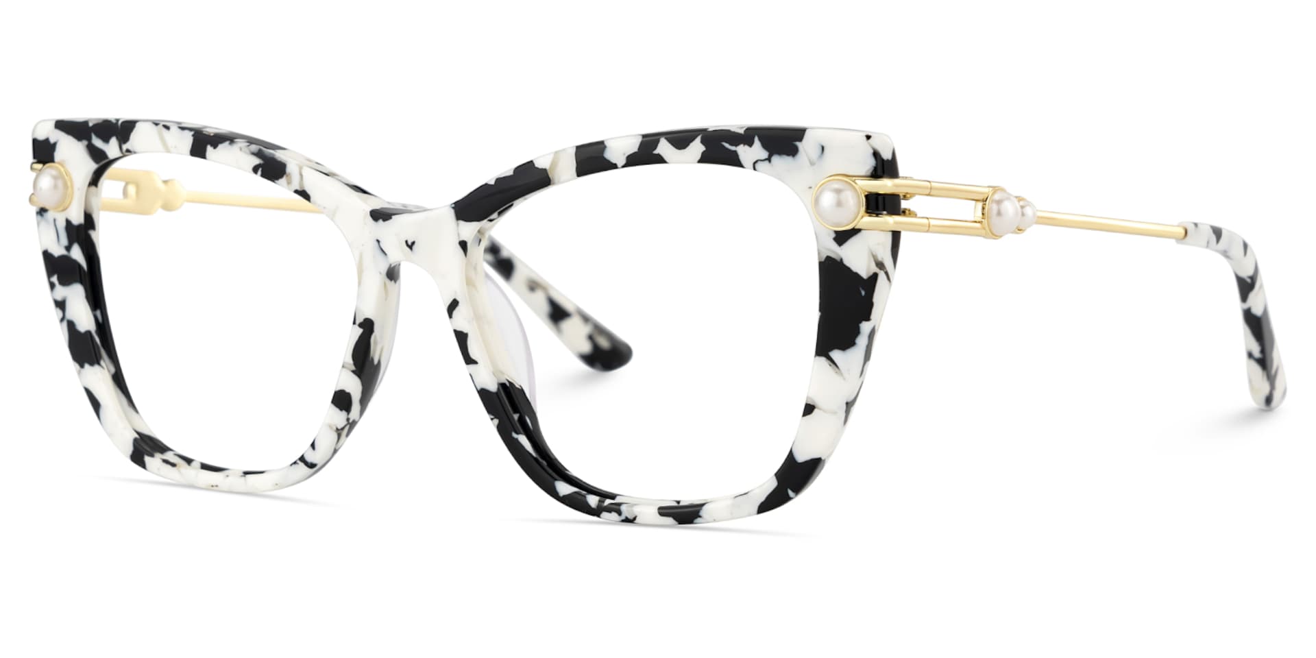 Victor Eyeglasses in Cat eye Cow Frame | Zeelool3