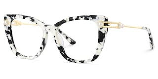 Victor Cat eye Cow Glasses3