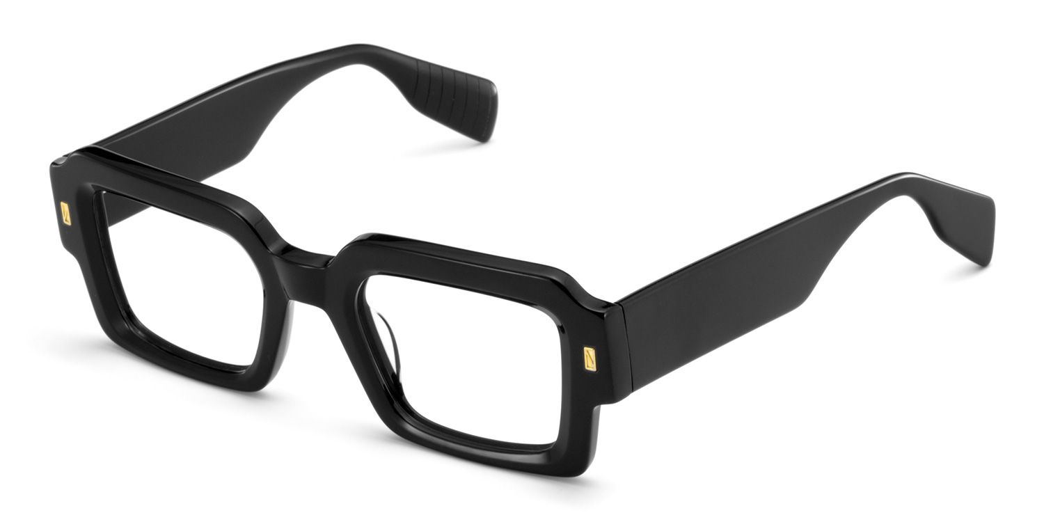 Bobbee Square Black Glasses | Zeelool Glasses4