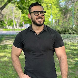 Malloy Round Black and Tortoise Glasses8