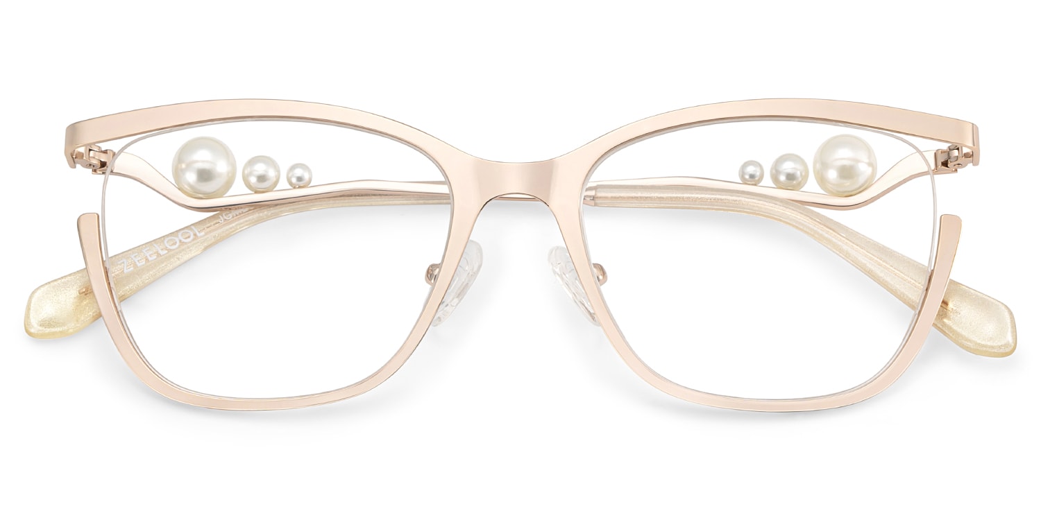 Aria Butterfly Gold Glasses4