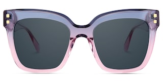 Minguela Square Gray Pink Sunglasses0