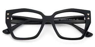 Jemia Butterfly Black Glasses2