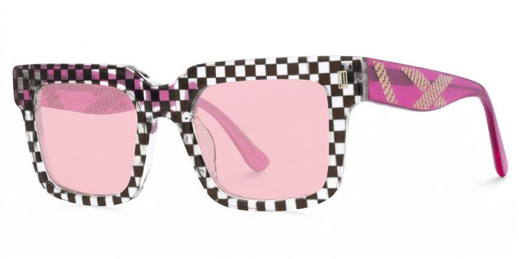 Thomason Rectangle Black Clear Glasses