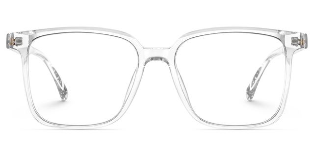 Contreras Square Clear Glasses