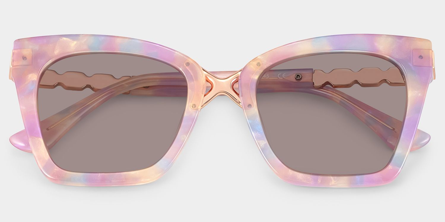 Darlyn Cat Eye Pink Frame Sunglasses Online Sale | ZEELOOL1
