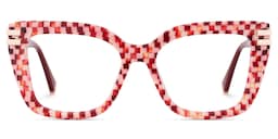 Cardozo Square Red Glasses1