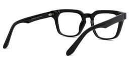 Blevins Square Black Glasses3