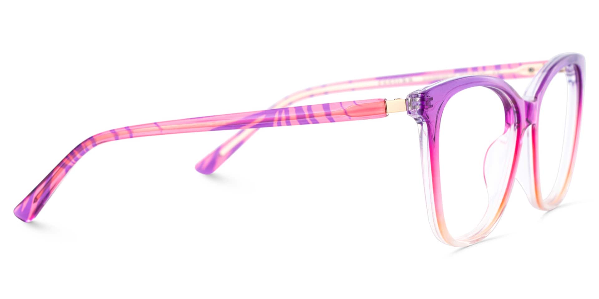 Gage Butterfly Purple Color Frame Glasses for Women | Zeelool4