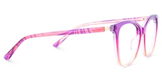 Gage Butterfly Purple Glasses4