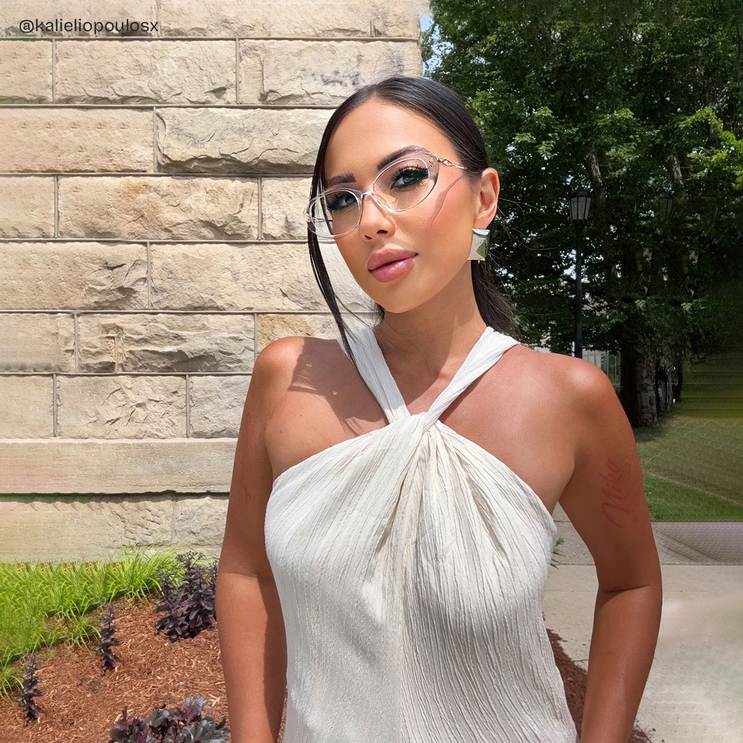 Blaire Clear Frame Glasses with Oval Frame Online | ZEELOOL8