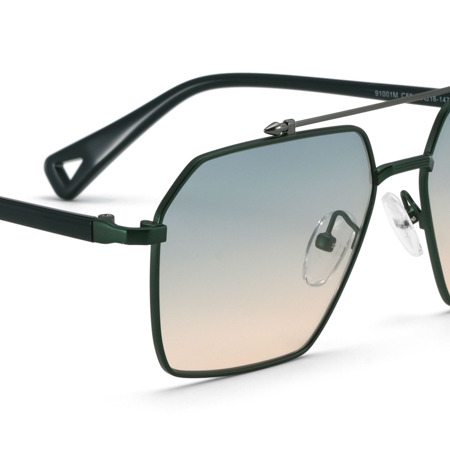 Casablanca Green Aviator Sunglasses Online | Zeelool5