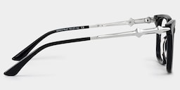 Reese Square Black Glasses5