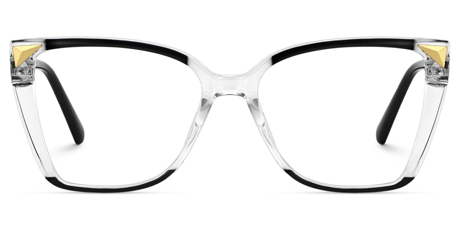Clear Tortoise Shelia Butterfly Frame Glasses for Women