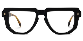 Gabriella Aviator Black Glasses0