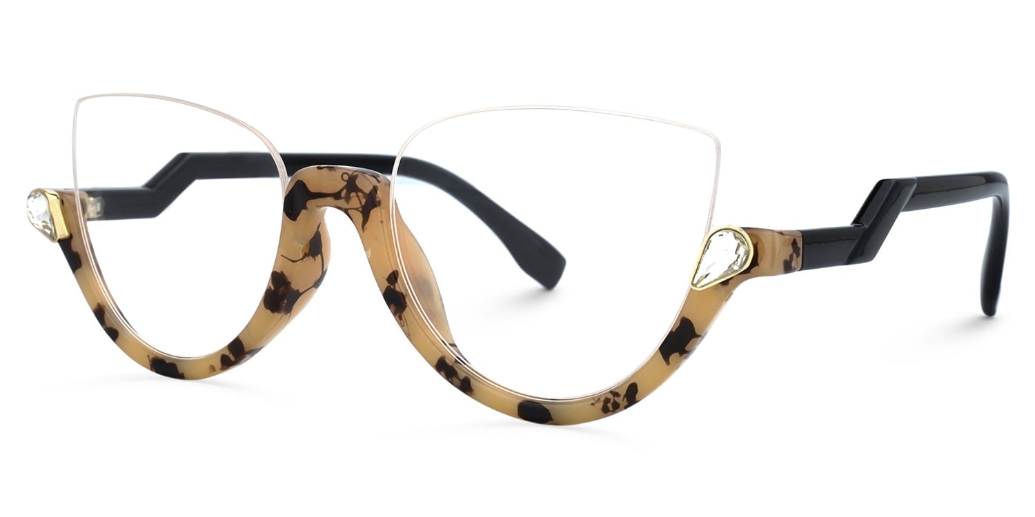 Felicia Cat Eye Tortoise Glasses1