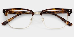 Ryan Browline Tortoise Glasses2