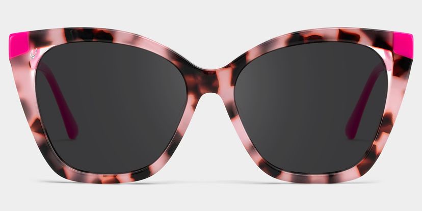 Kira Butterfly Pink Tortoise Glasses