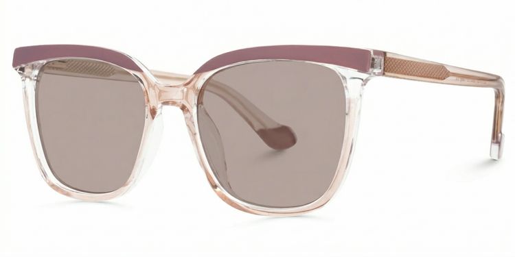 Tawana Square Purple Glasses