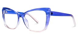 Farris Square Blue Glasses1