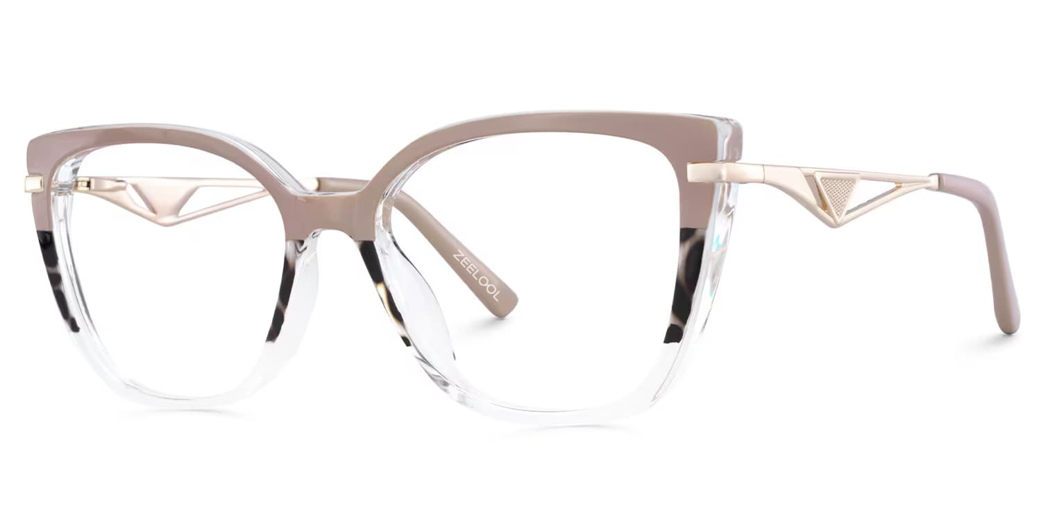 Margret Cateye Tortoise Khaki Glasses3