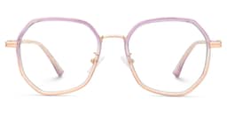 Frazier Geometric Two-Tone Glasses0