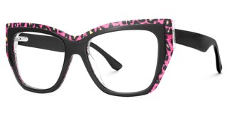Thurman Butterfly Black Glasses2