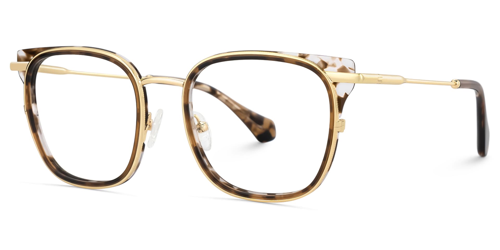 Cameron Eyeglasses in Square Tortoise Frame | Zeelool3