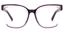 Cadogan Square Purple Glasses0