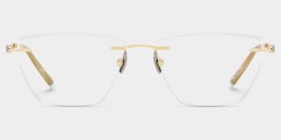 Ella Cat eye Gold Glasses4