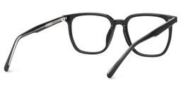 Eliza Square Black Glasses5